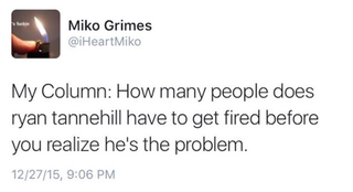 Illustration for article titled Miko Grimes Says She Tweeted Dumb Shit On Purpose To Get The Dolphins To Cut Her Husband